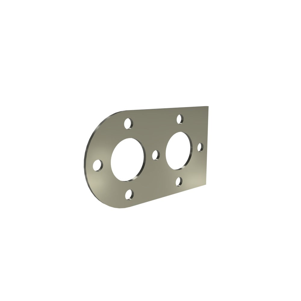 Honda Shadow VT750 (Shaft) Side Cover  (Lower Left) Raw Steel