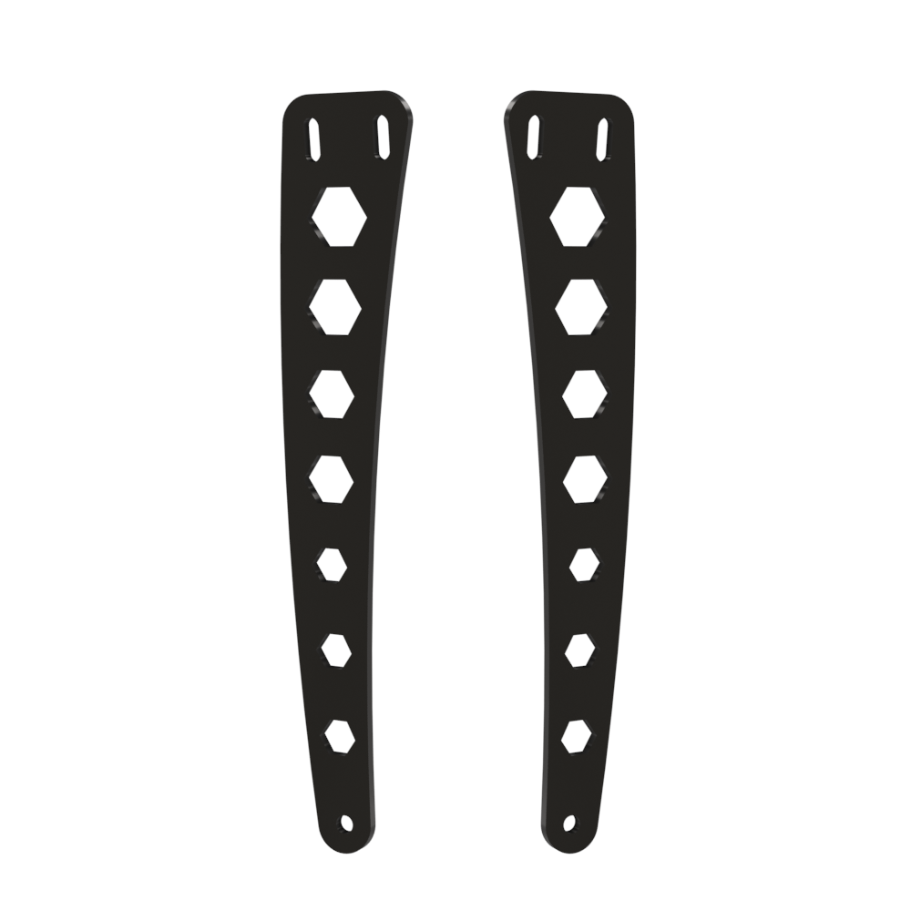 MultiFIT Rear Fender Strut Kit Wide (Hexagon)