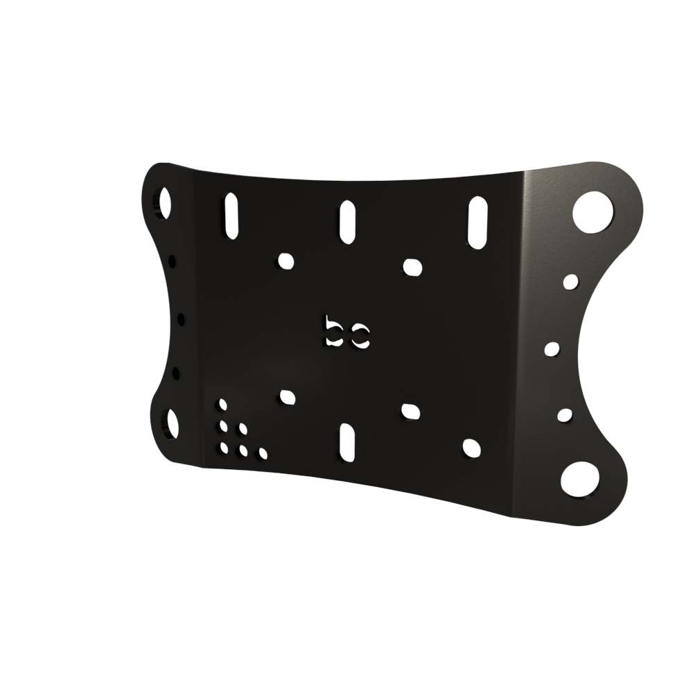 Multi-Fit HeadLight Plate  (Holes)