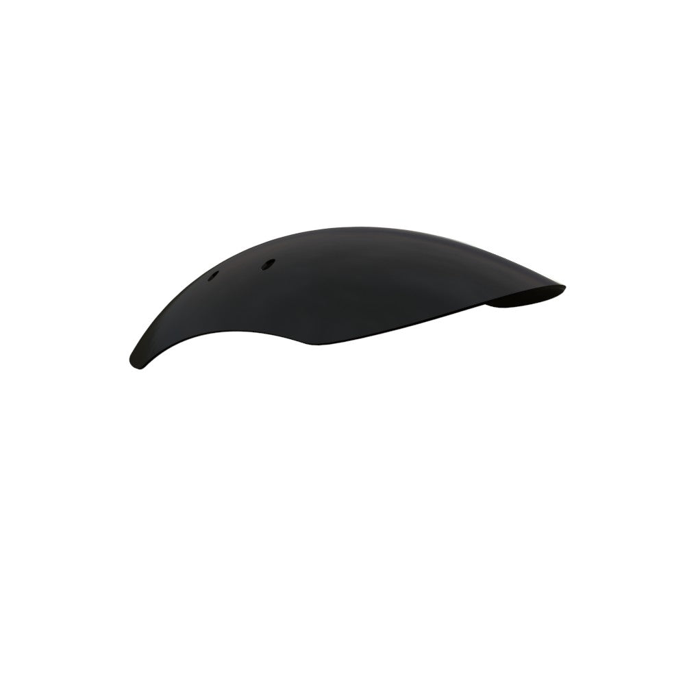 5.5" / 140mm 1-Piece Steel Black Front Fender