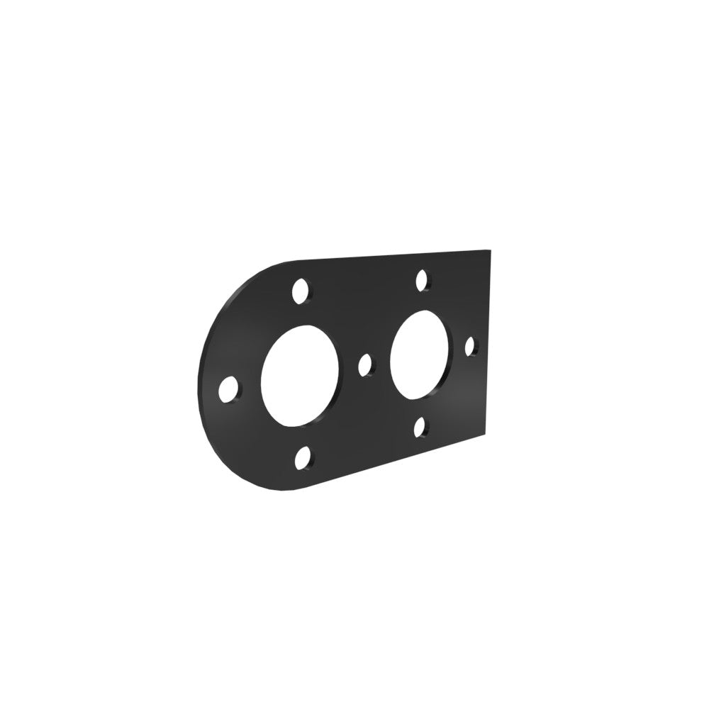 Honda Shadow VT750 (Shaft) Side Cover  (Lower Left) Powder Coated