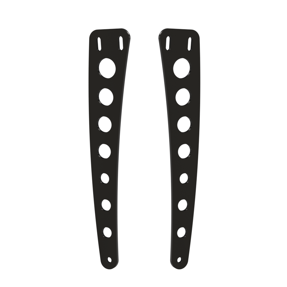 Custom Part MultiFIT Rear Fender Strut Kit Wide (HOLES)