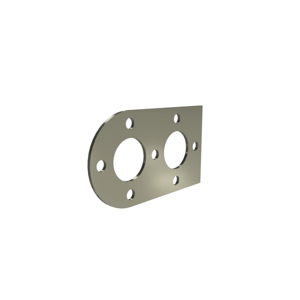 Honda Shadow VT750 (Shaft) Side Cover  (Lower Left) Raw Steel