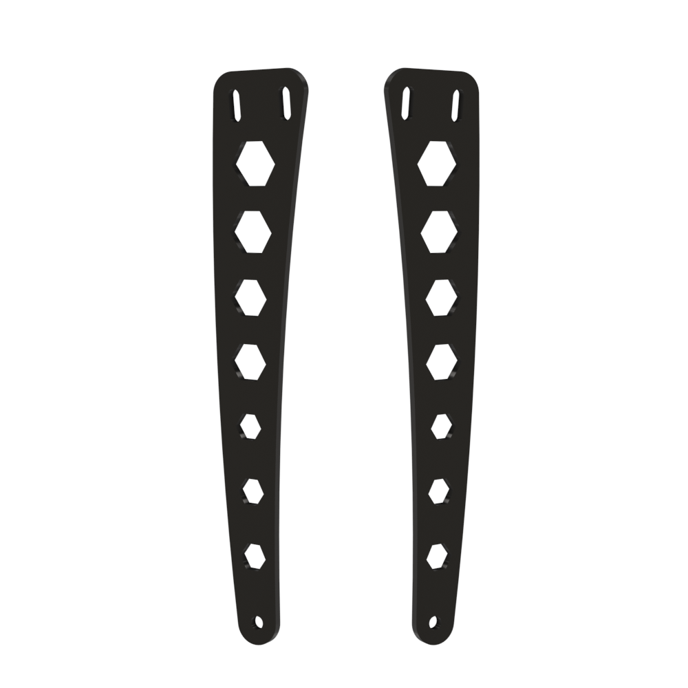 MultiFIT Rear Fender Strut Kit Wide (Hexagon)