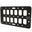 Multi-FIT Tactical Rigid MOLLE Panel Ammo Can Mount (Powder Coated)