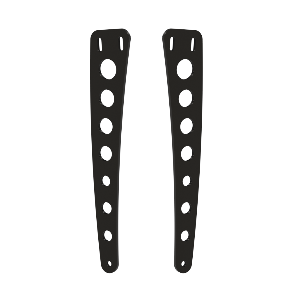 Custom Part MultiFIT Rear Fender Strut Kit Wide (HOLES)