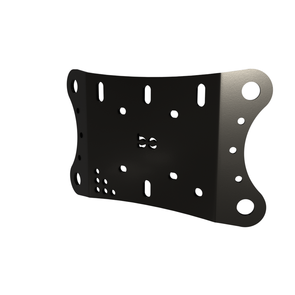Multi-Fit HeadLight Plate  (Holes)