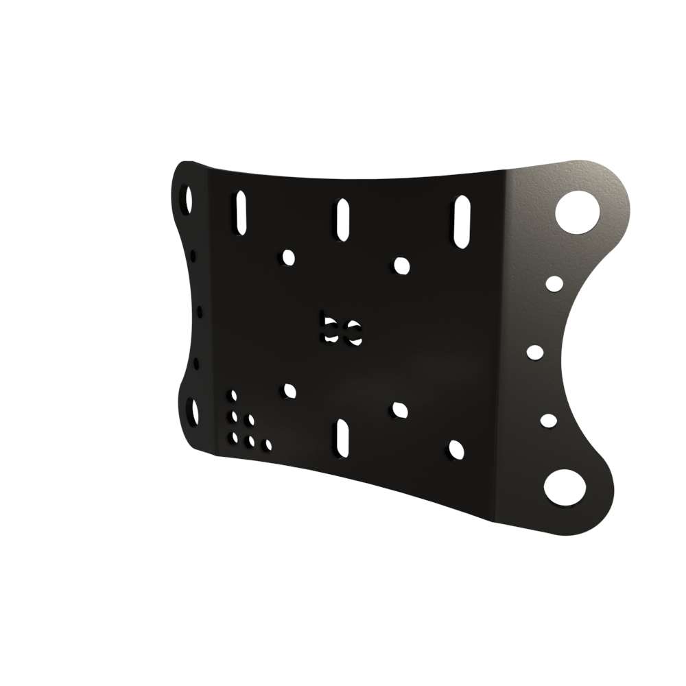 Multi-Fit HeadLight Plate  (Holes)