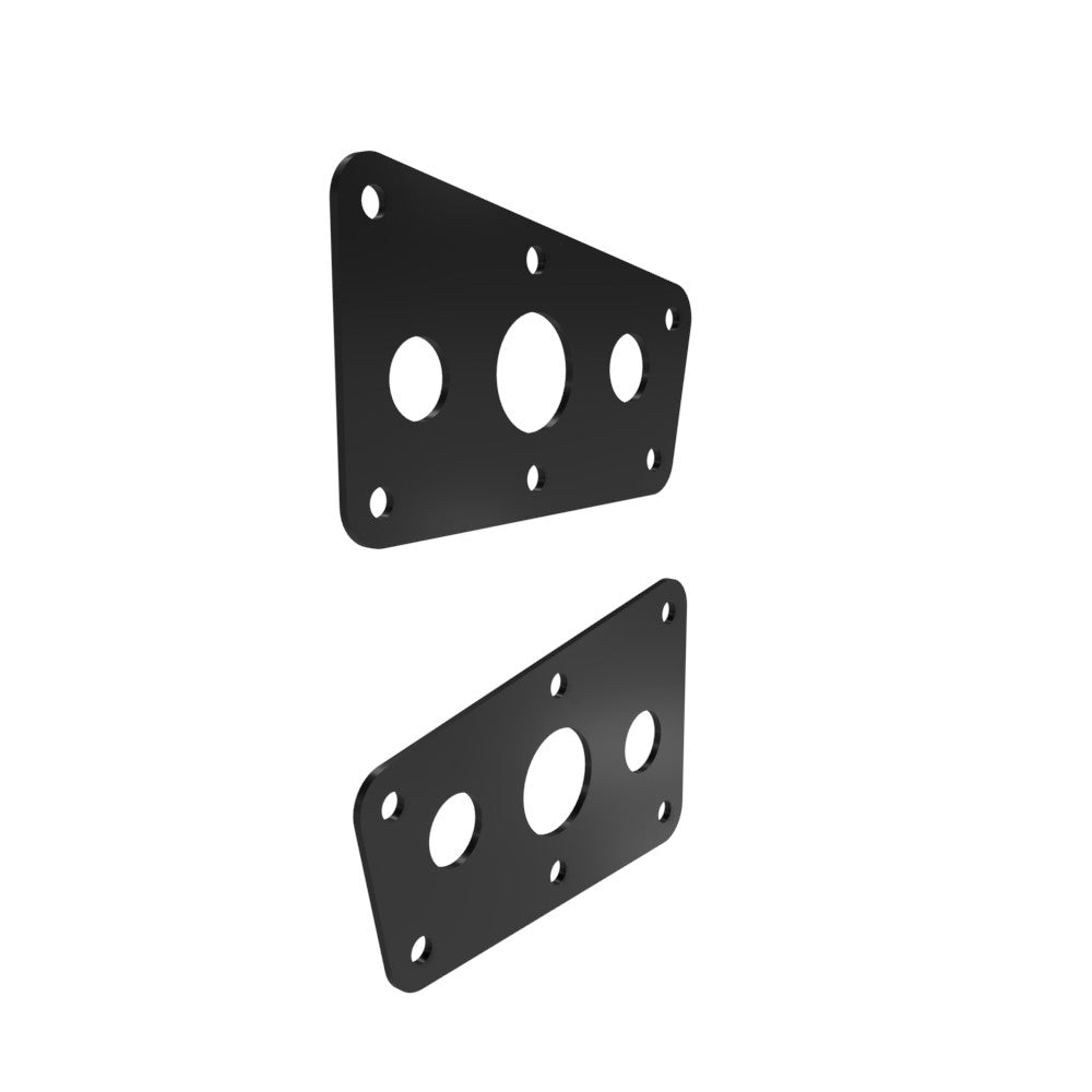 Honda Shadow VT750 (Shaft) Side Covers (Left &Right) Powder Coated