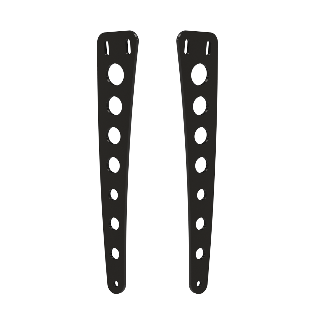 Custom Part MultiFIT Rear Fender Strut Kit Wide (HOLES)