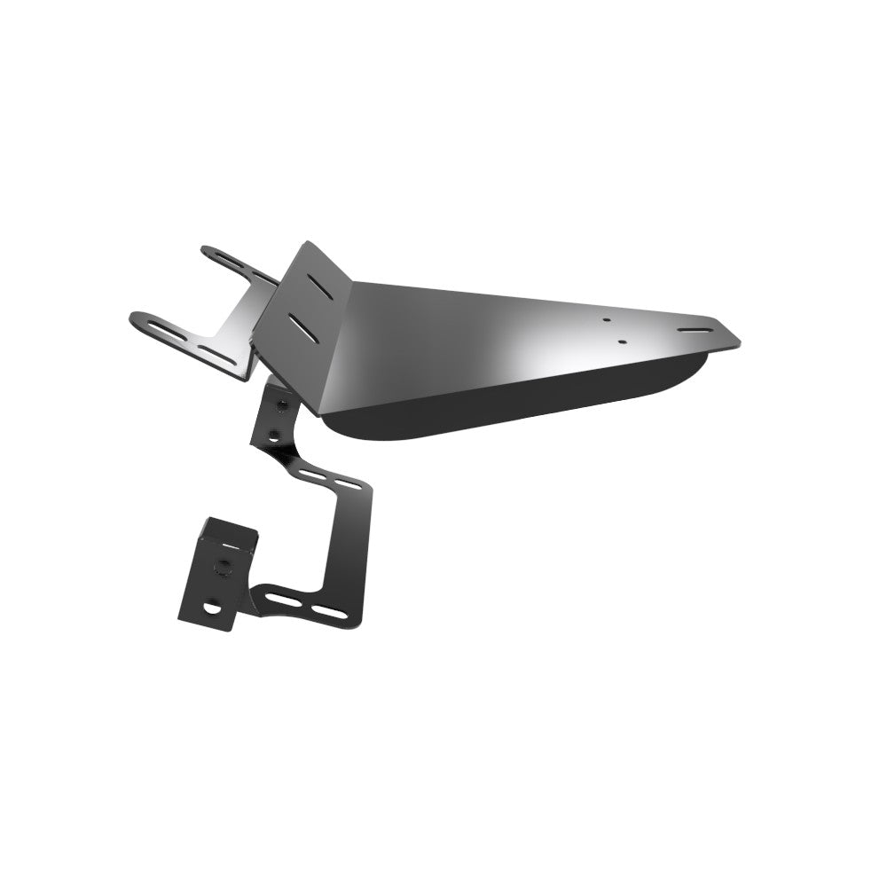 Honda Shadow VT750 (Shaft) Leather Solo Seat Kit + 16” HOLES Seat