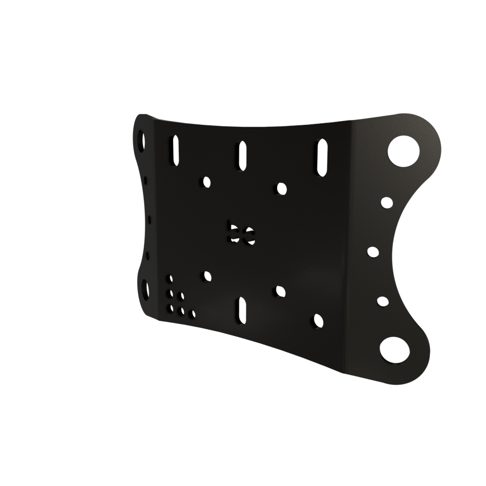 Multi-Fit HeadLight Plate  (Holes)