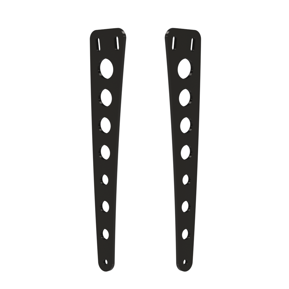 Custom Part MultiFIT Rear Fender Strut Kit Wide (HOLES)