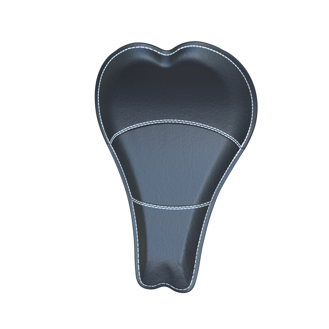 Imperial Leather 16" BLANK Leather Solo Seat