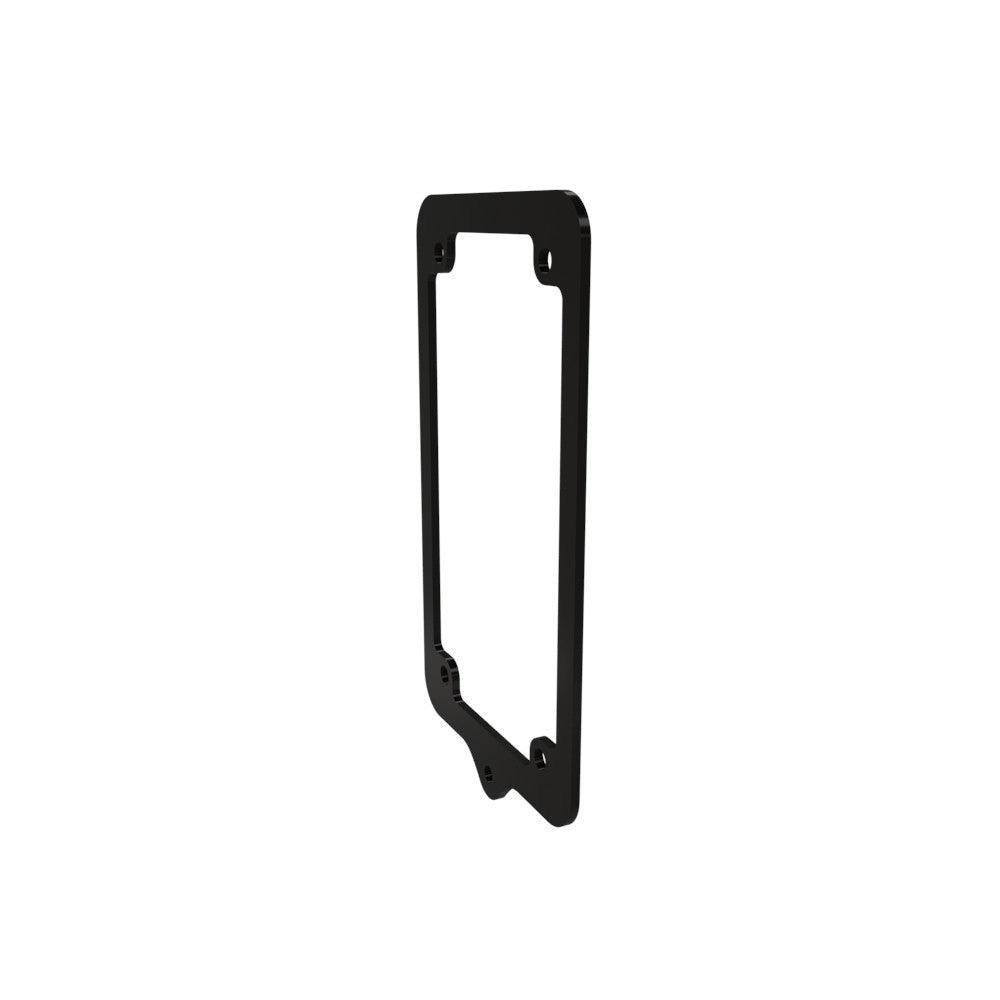 License plate Frame with Guardian Bell Hanger