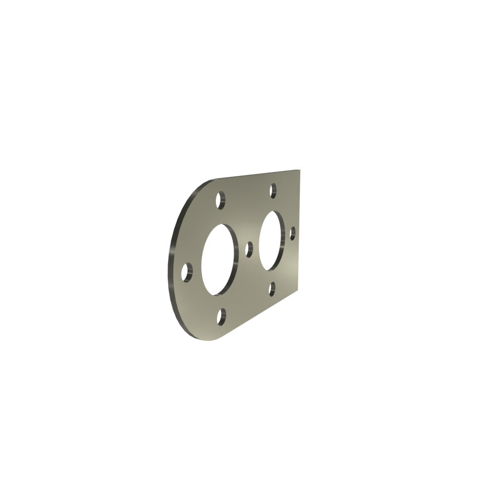 Honda Shadow VT750 (Shaft) Side Cover  (Lower Left) Raw Steel