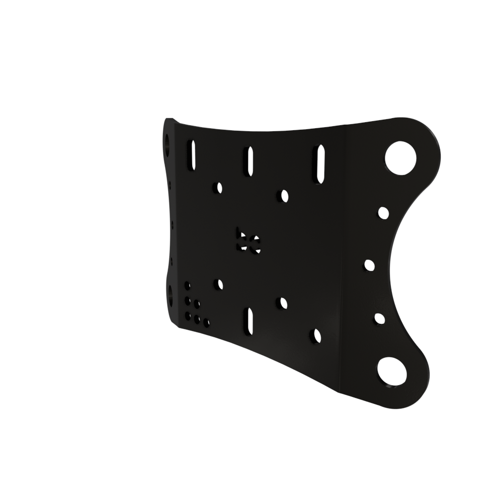 Multi-Fit HeadLight Plate  (Holes)