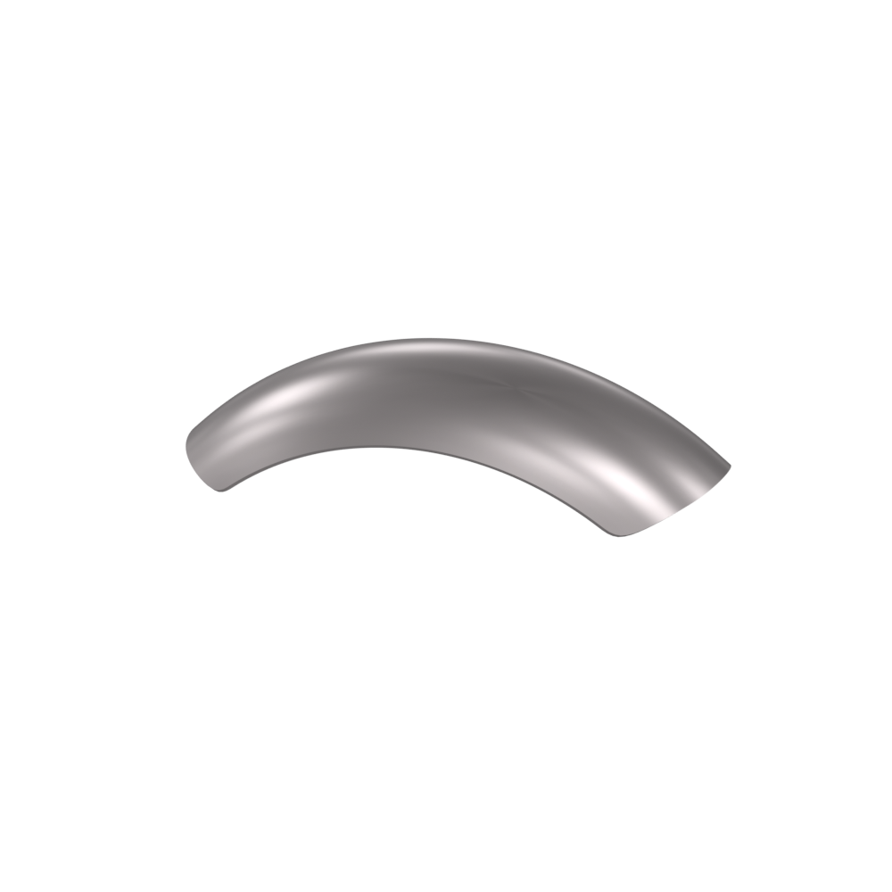 8" 1-Piece Steel Rear Fender