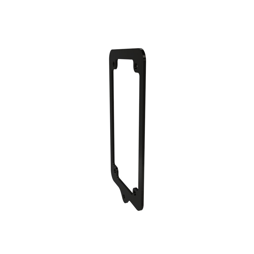 License plate Frame with Guardian Bell Hanger