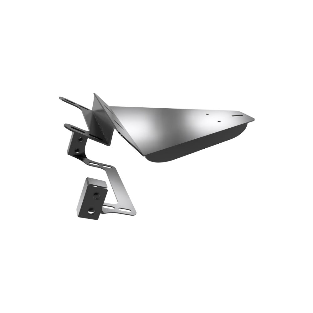 Honda Shadow VT750 (Shaft) Leather Solo Seat Kit + 16” HOLES Seat