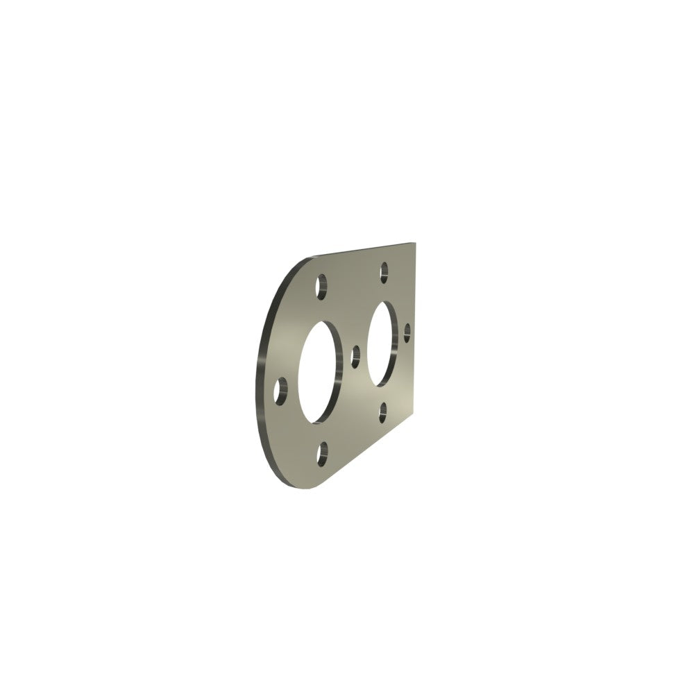 Honda Shadow VT750 (Shaft) Side Cover  (Lower Left) Raw Steel