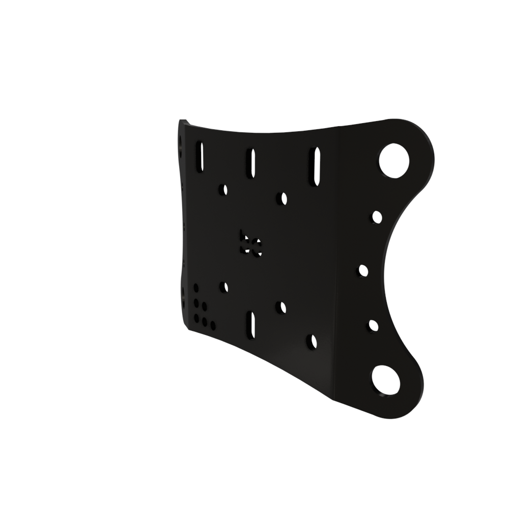 Multi-Fit HeadLight Plate  (Holes)