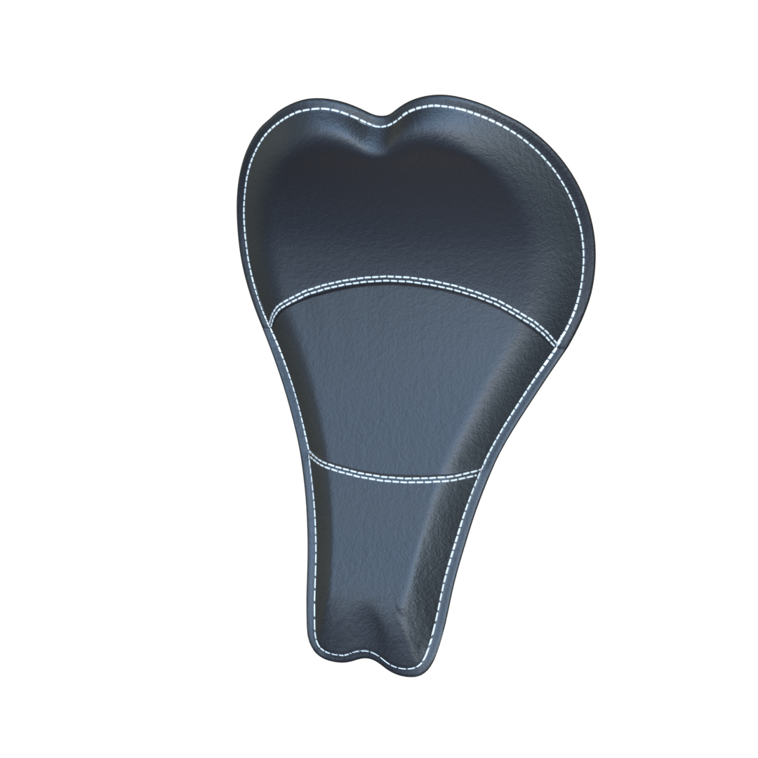 Imperial Leather 16" BLANK Leather Solo Seat