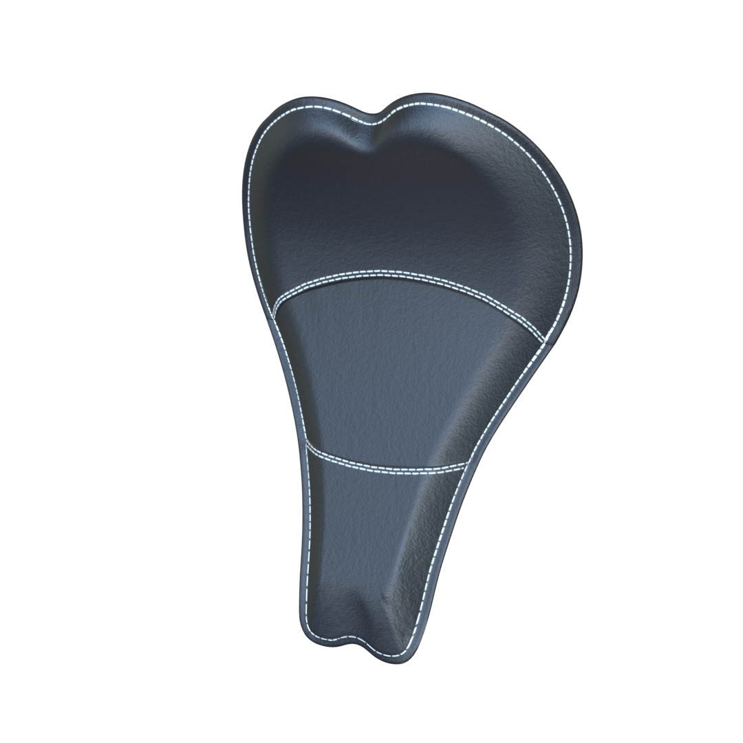 Imperial Leather 16" BLANK Leather Solo Seat