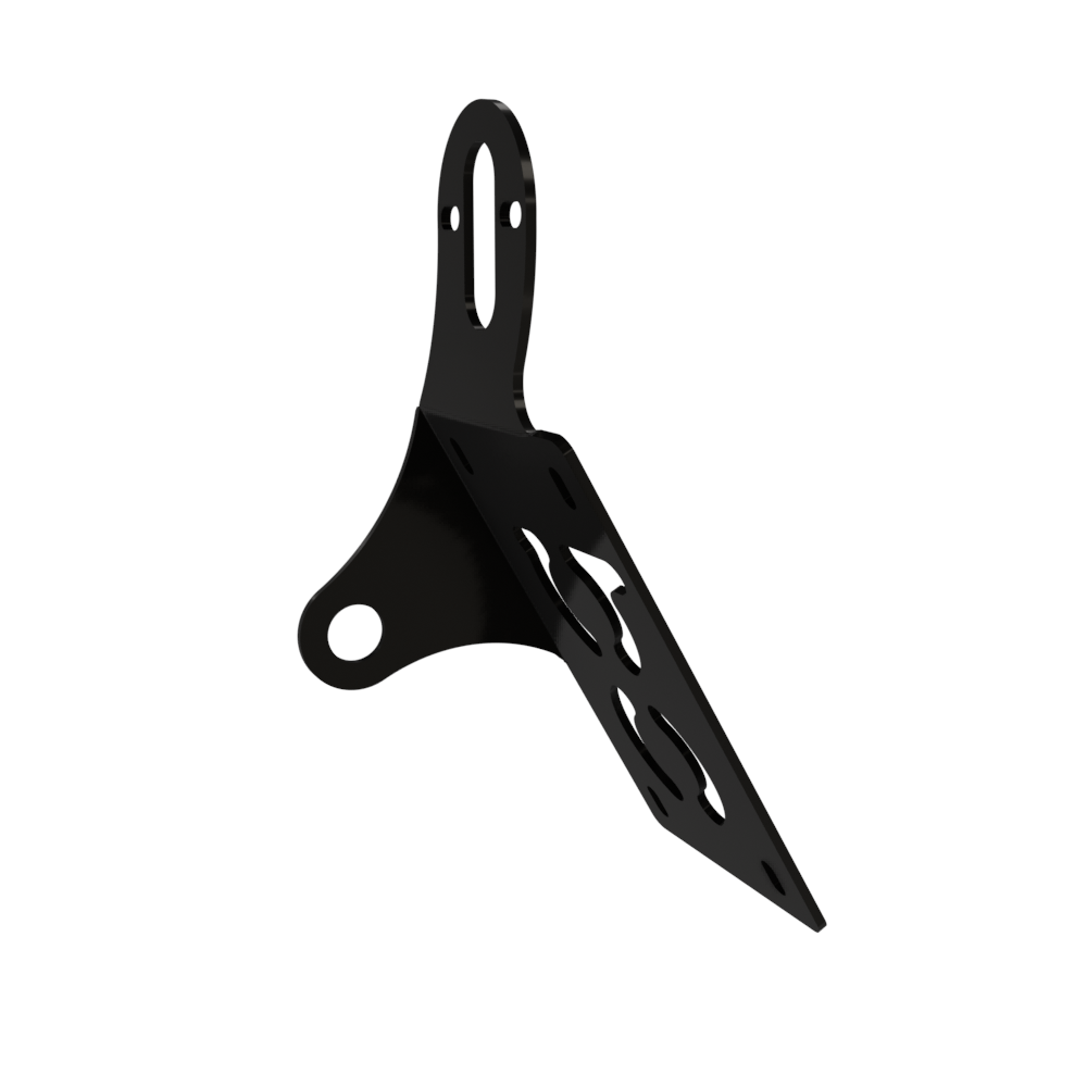 UNIVERSAL Vertical License plate bracket (Powder Coated)