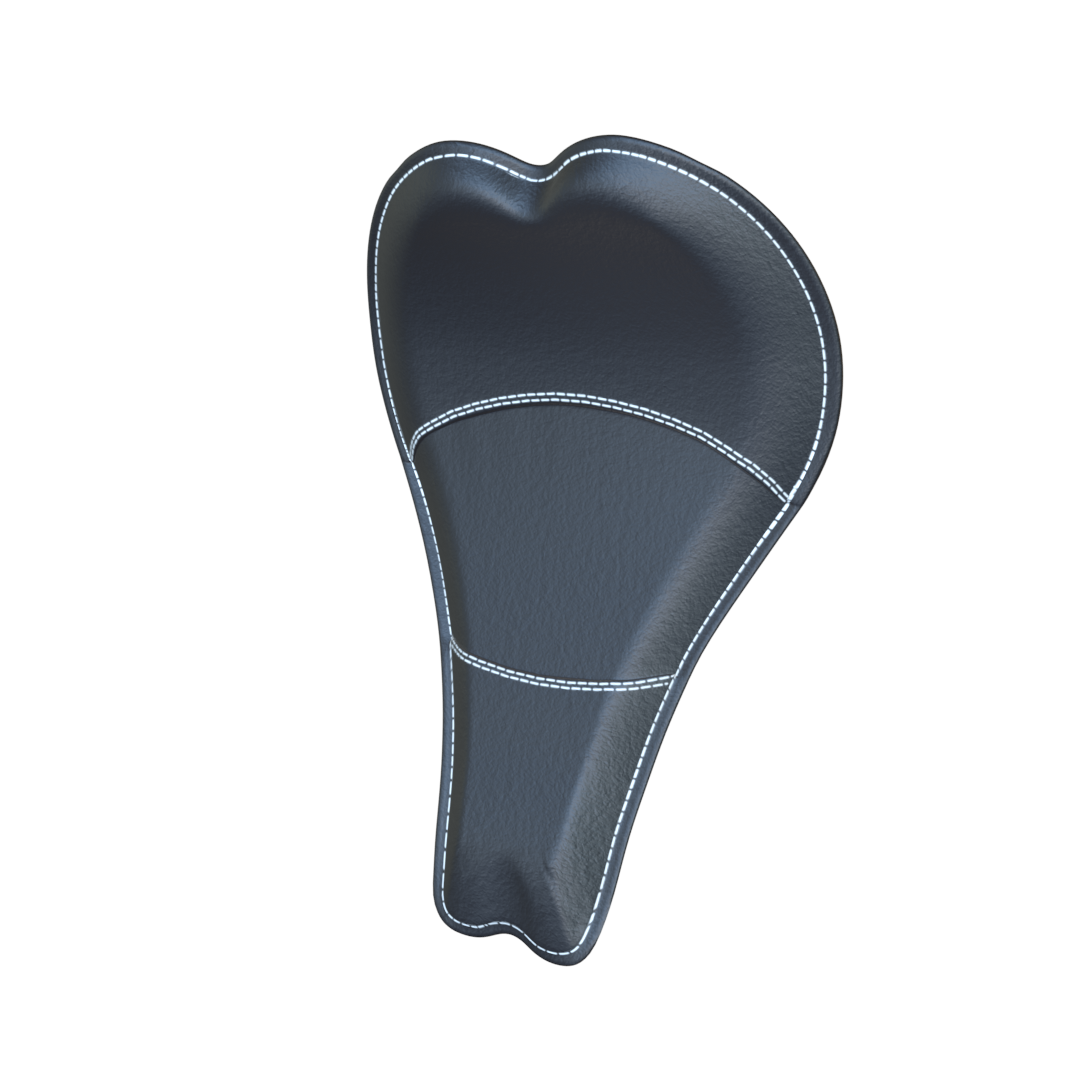 Imperial Leather 16" BLANK Leather Solo Seat