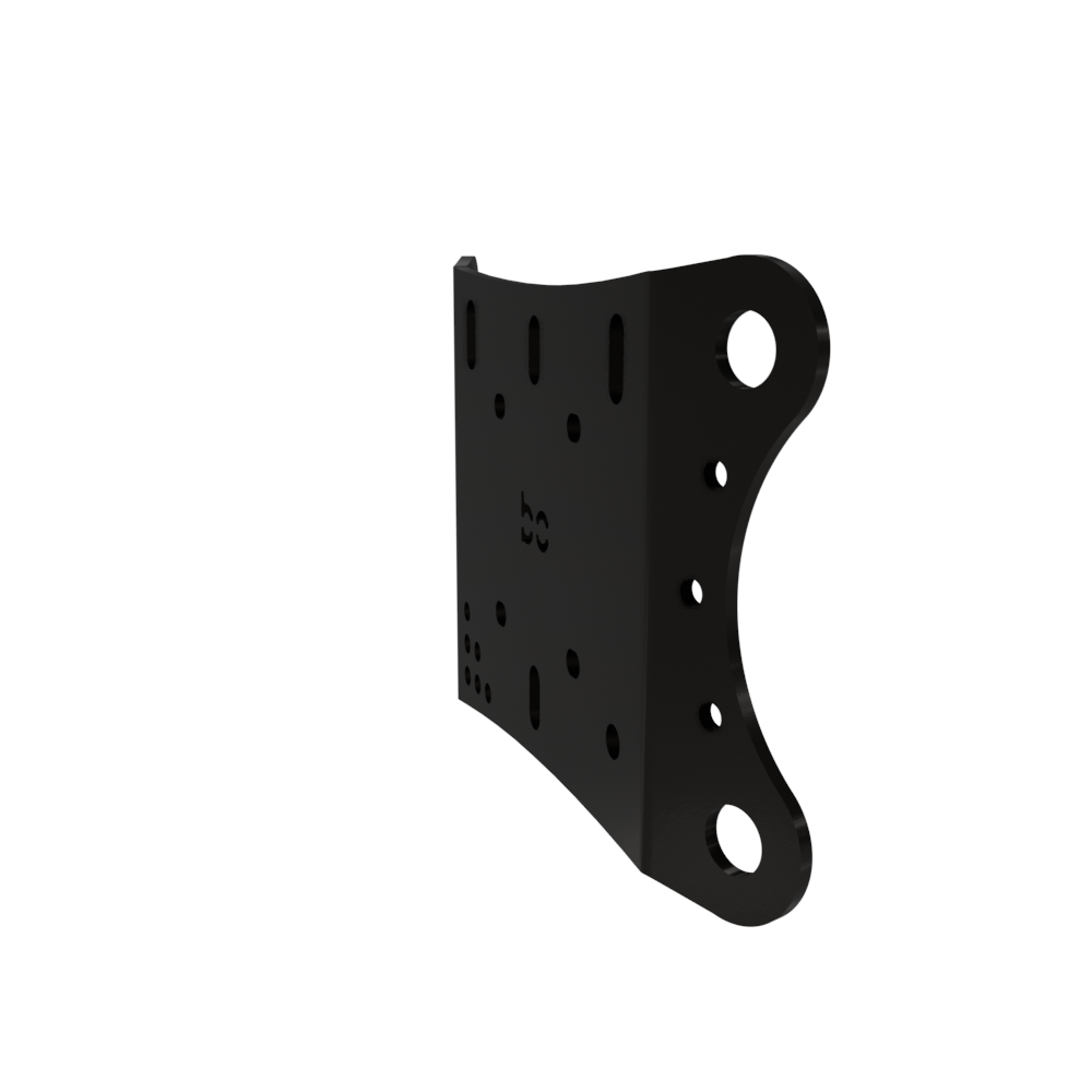 Multi-Fit HeadLight Plate  (Holes)