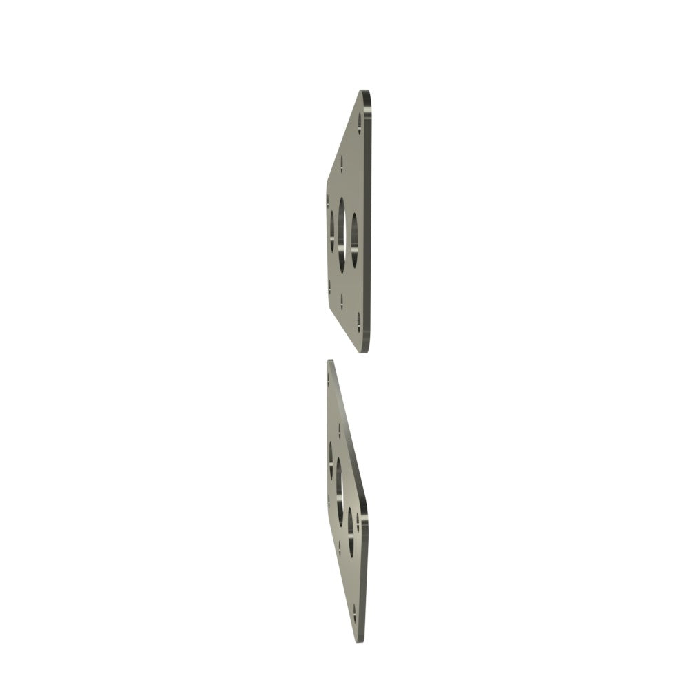 Honda Shadow VT750 (Shaft) Side Covers (Left &Right) Raw Steel
