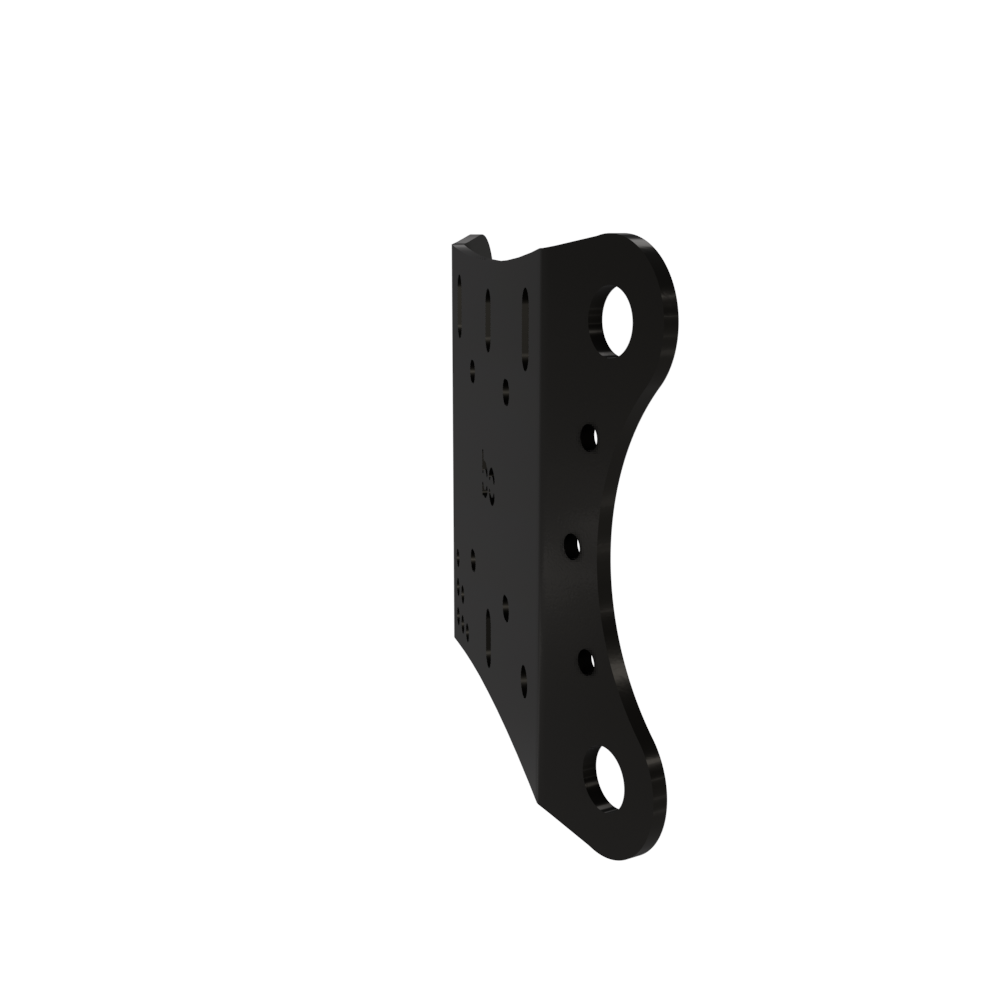 Multi-Fit HeadLight Plate  (Holes)