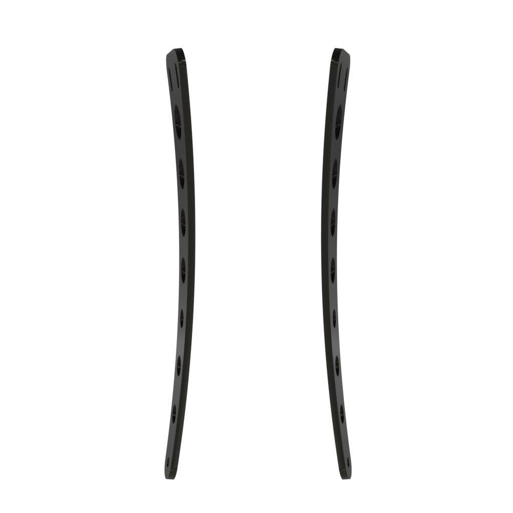 Custom Part MultiFIT Rear Fender Strut Kit Wide (HOLES)