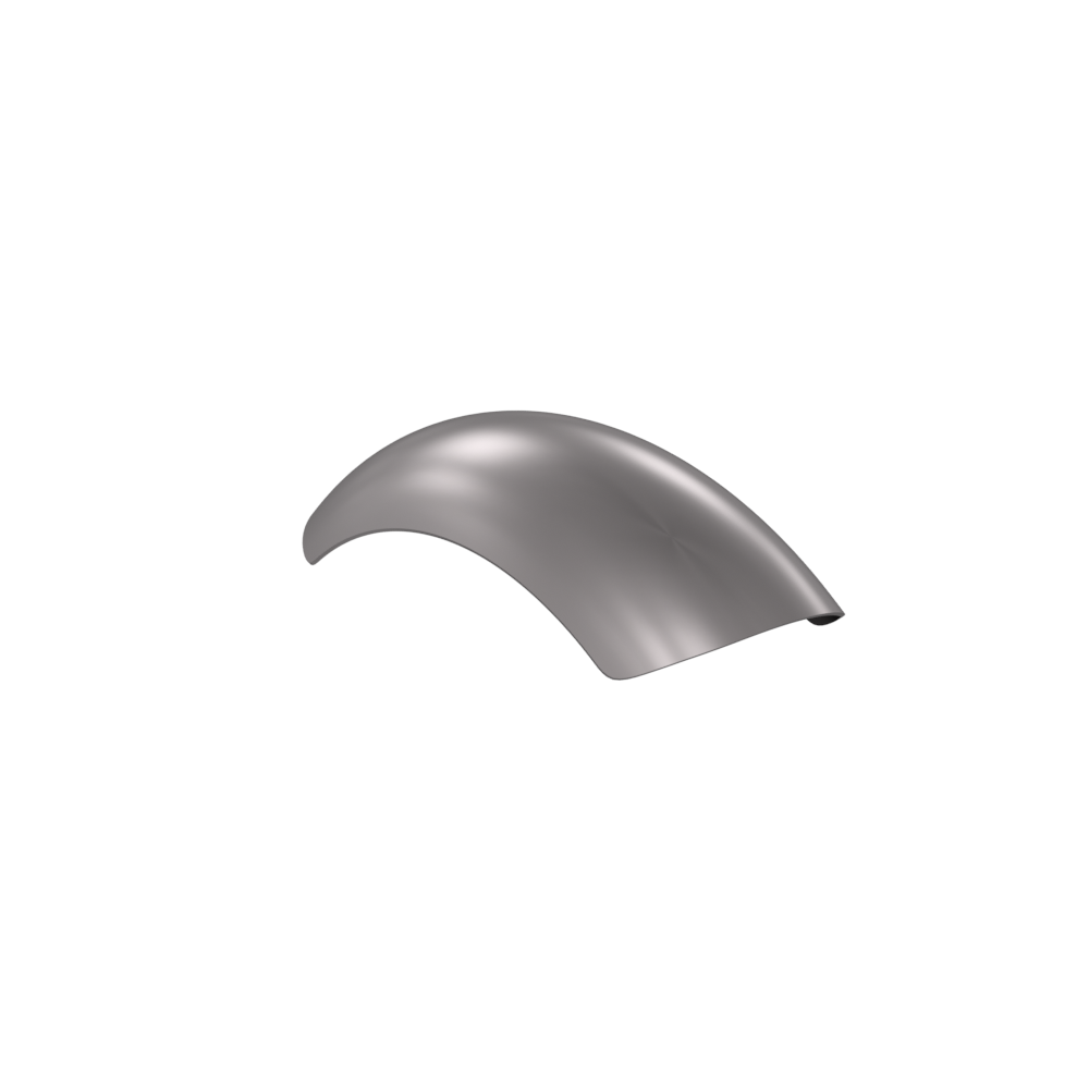 7" 1-Piece Aluminum Rear Fender