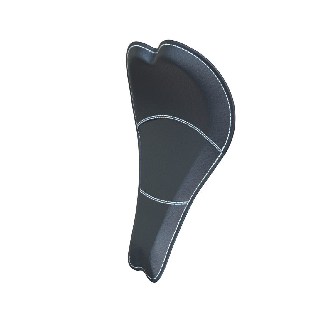 Imperial Leather 16" BLANK Leather Solo Seat