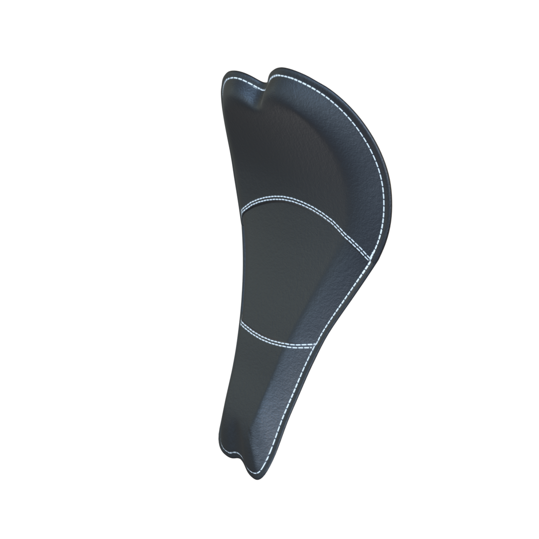 Imperial Leather 16" BLANK Leather Solo Seat