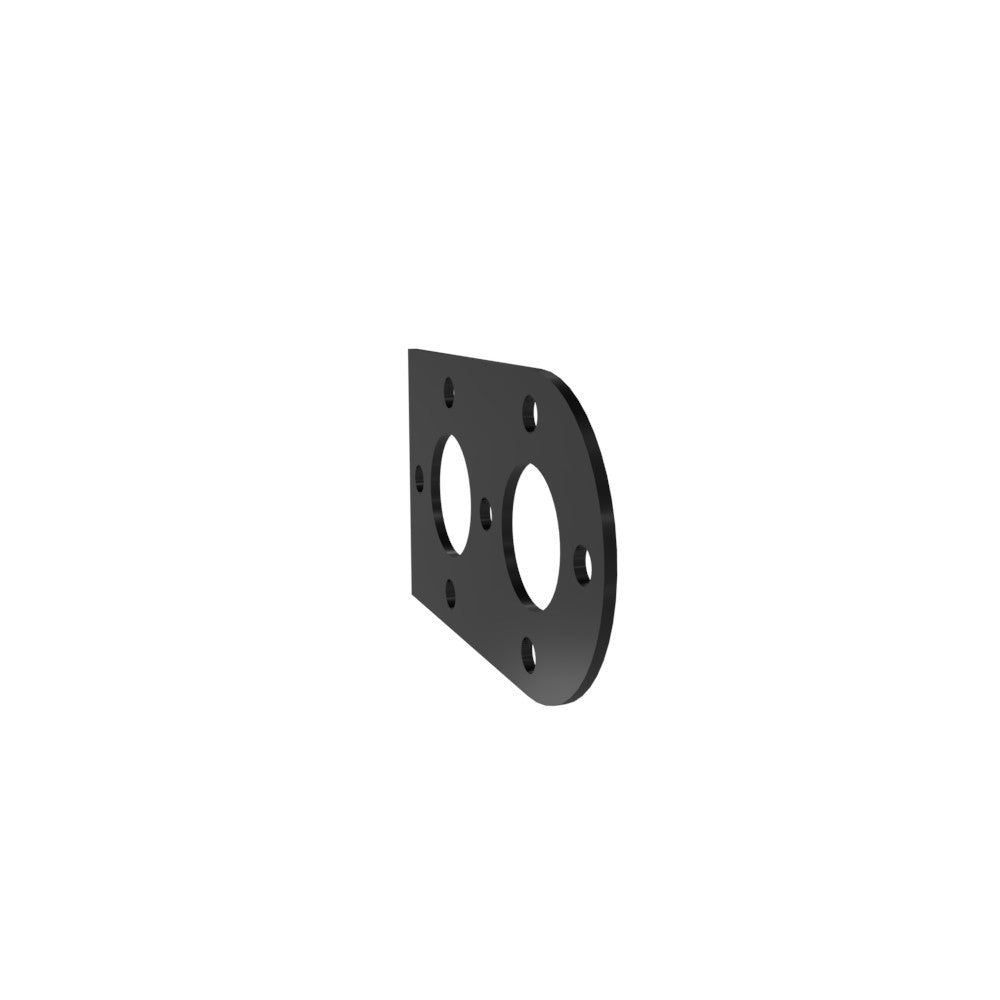 Honda Shadow VT750 (Shaft) Side Cover  (Lower Left) Powder Coated
