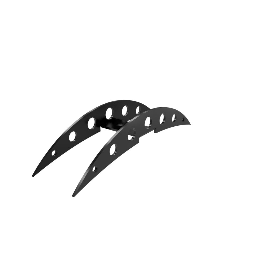 Multi-Fit Fender Accent HOLES (Powder coated)