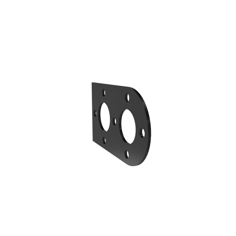 Honda Shadow VT750 (Shaft) Side Cover  (Lower Left) Powder Coated