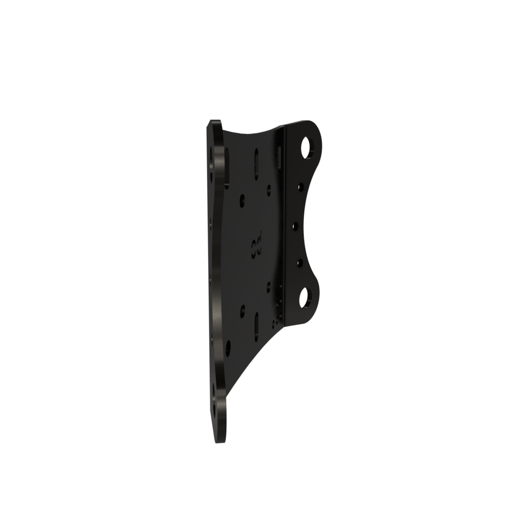 Multi-Fit HeadLight Plate  (Holes)