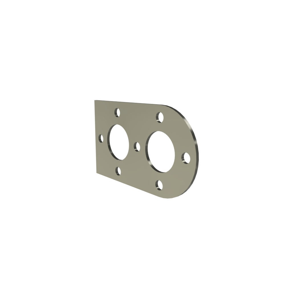 Honda Shadow VT750 (Shaft) Side Cover  (Lower Left) Raw Steel