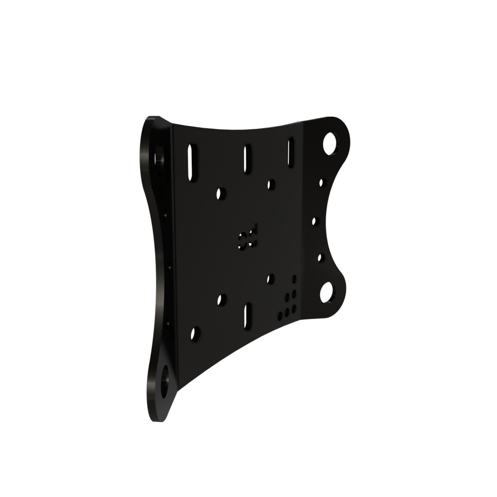 Multi-Fit HeadLight Plate  (Holes)