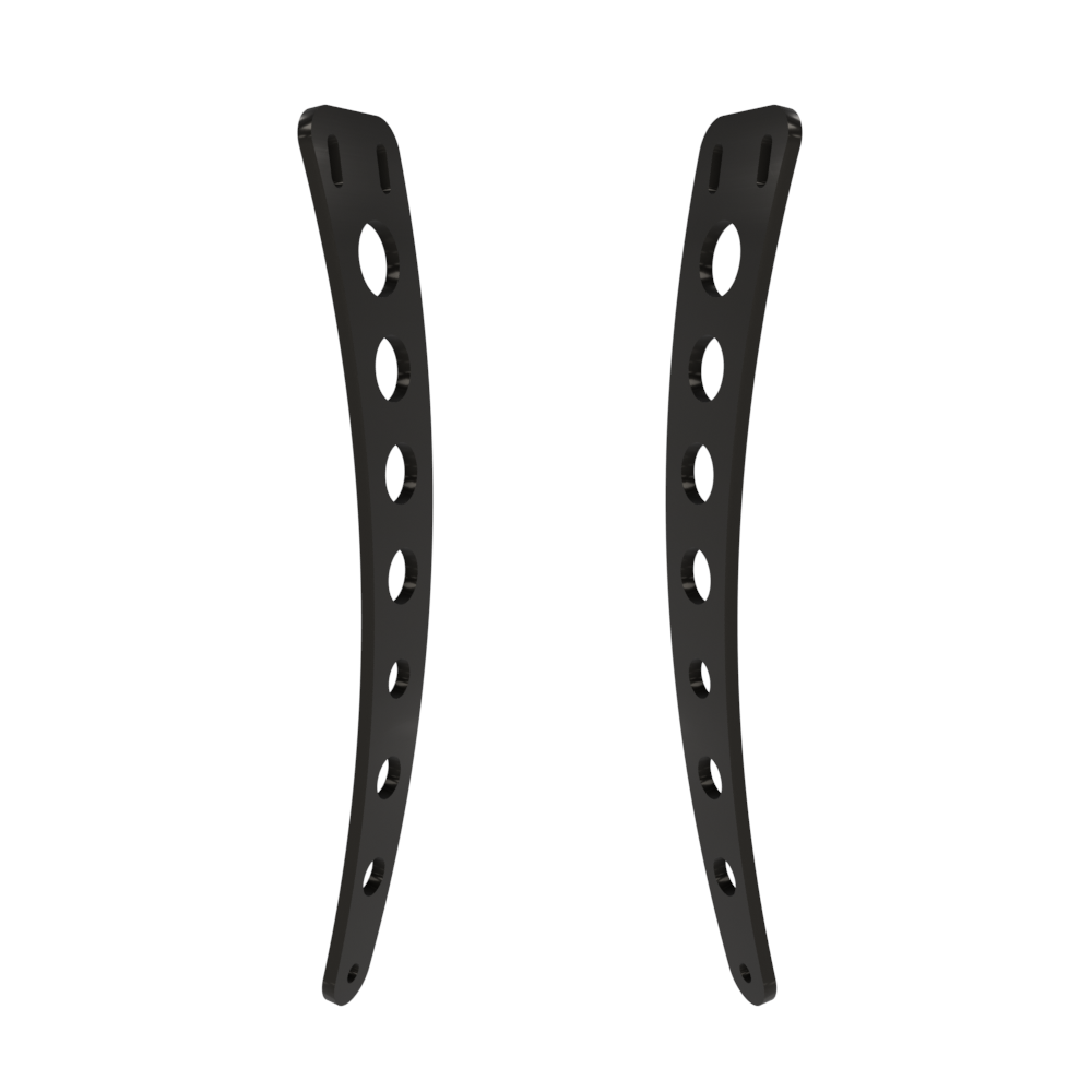 Custom Part MultiFIT Rear Fender Strut Kit Wide (HOLES)