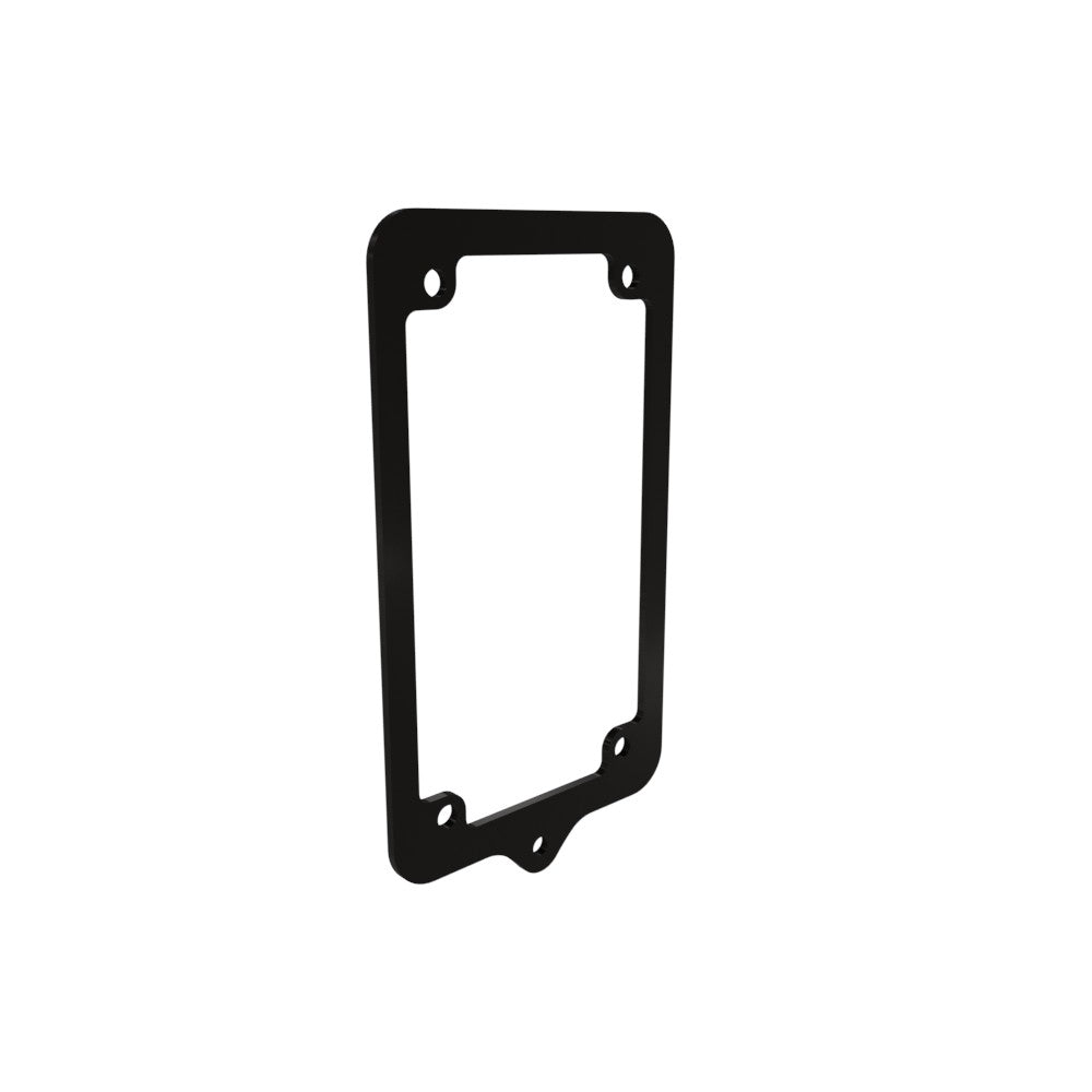 License plate Frame with Guardian Bell Hanger