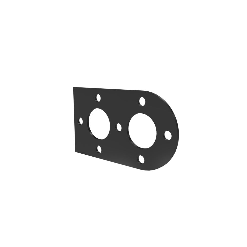 Honda Shadow VT750 (Shaft) Side Cover  (Lower Left) Powder Coated