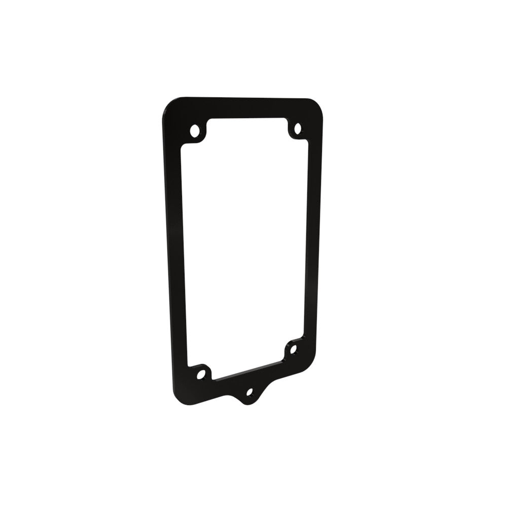 License plate Frame with Guardian Bell Hanger