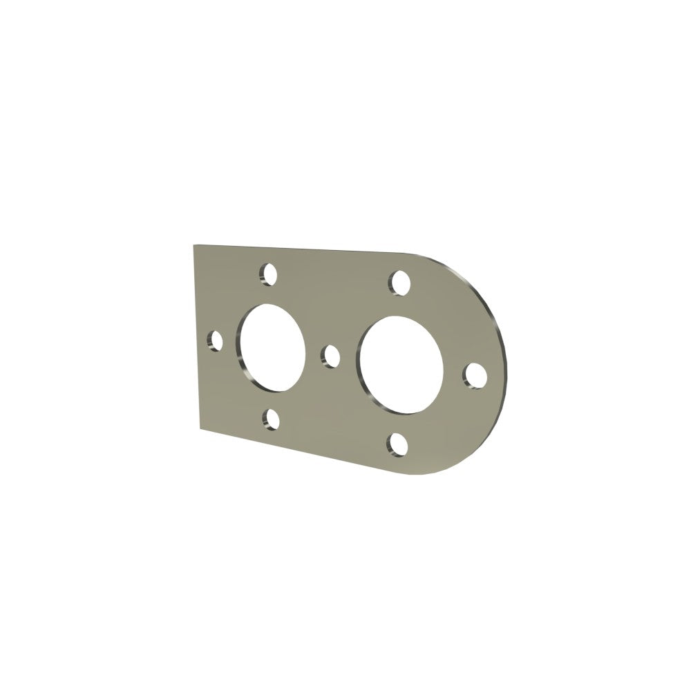 Honda Shadow VT750 (Shaft) Side Cover  (Lower Left) Raw Steel