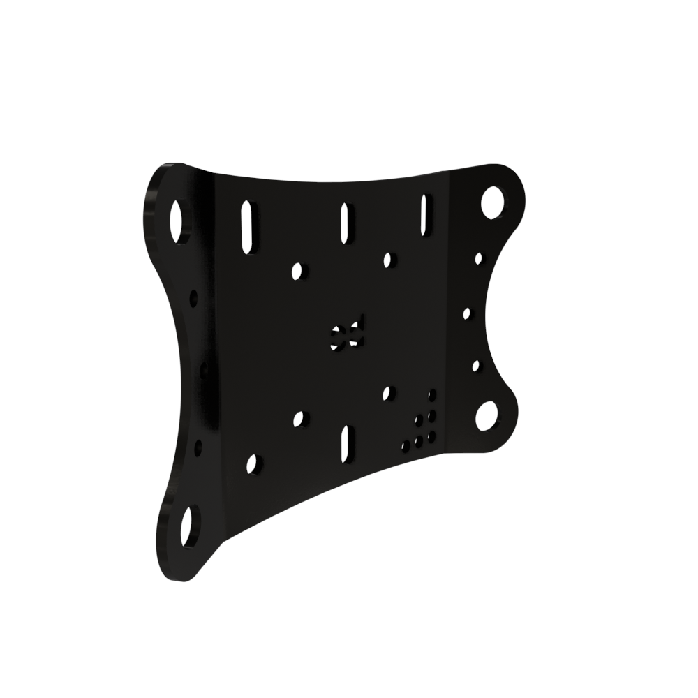 Multi-Fit HeadLight Plate  (Holes)