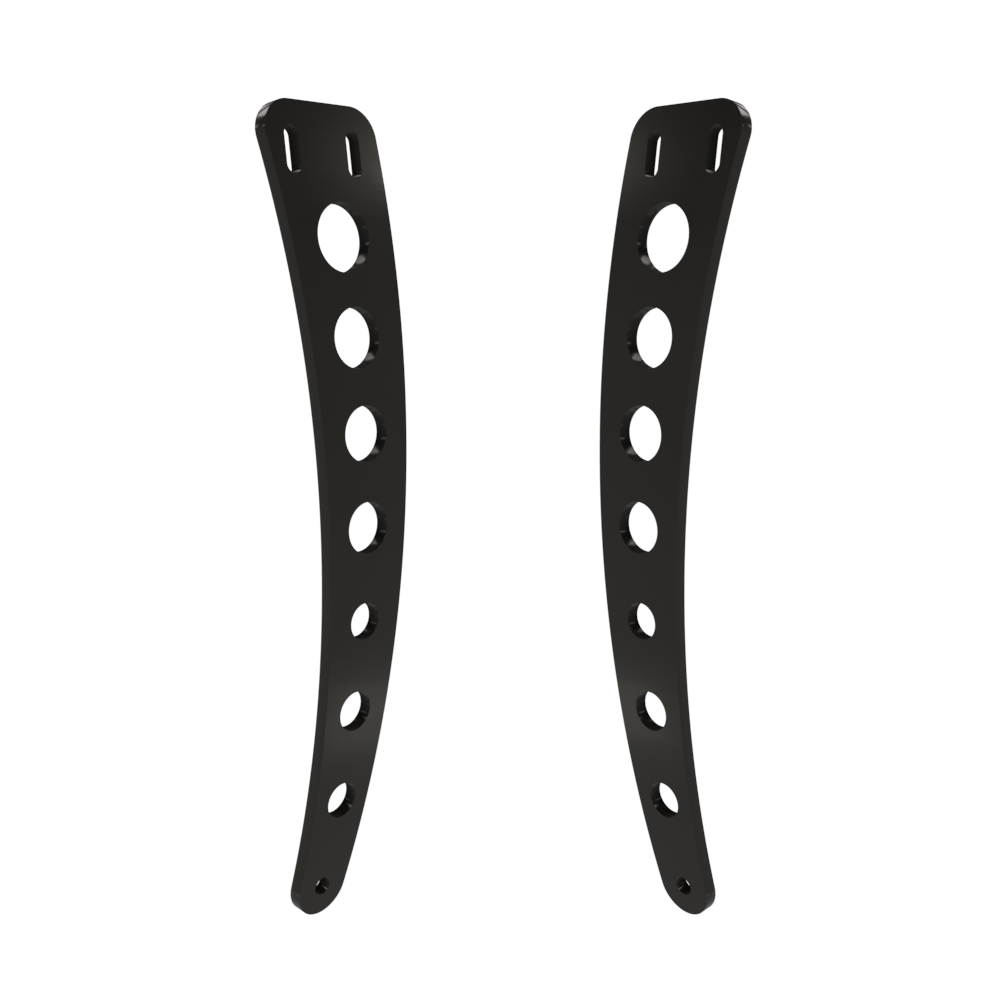 Custom Part MultiFIT Rear Fender Strut Kit Wide (HOLES)